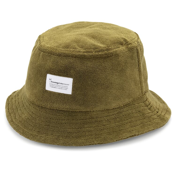 Unisex terry hat, Olive
