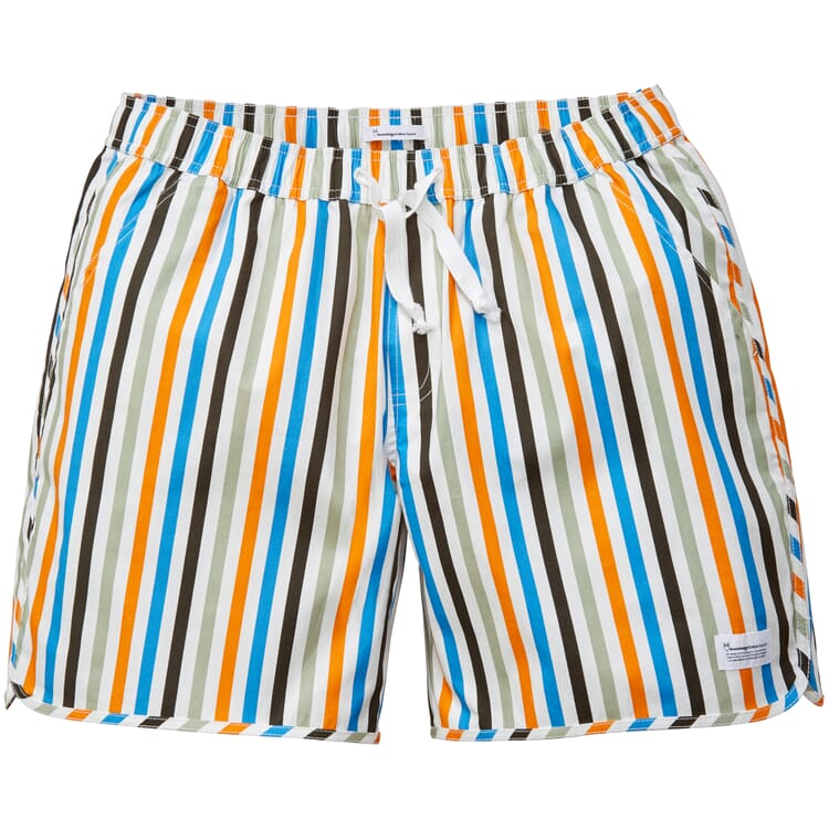 Mens beach shorts striped, Multicolor
