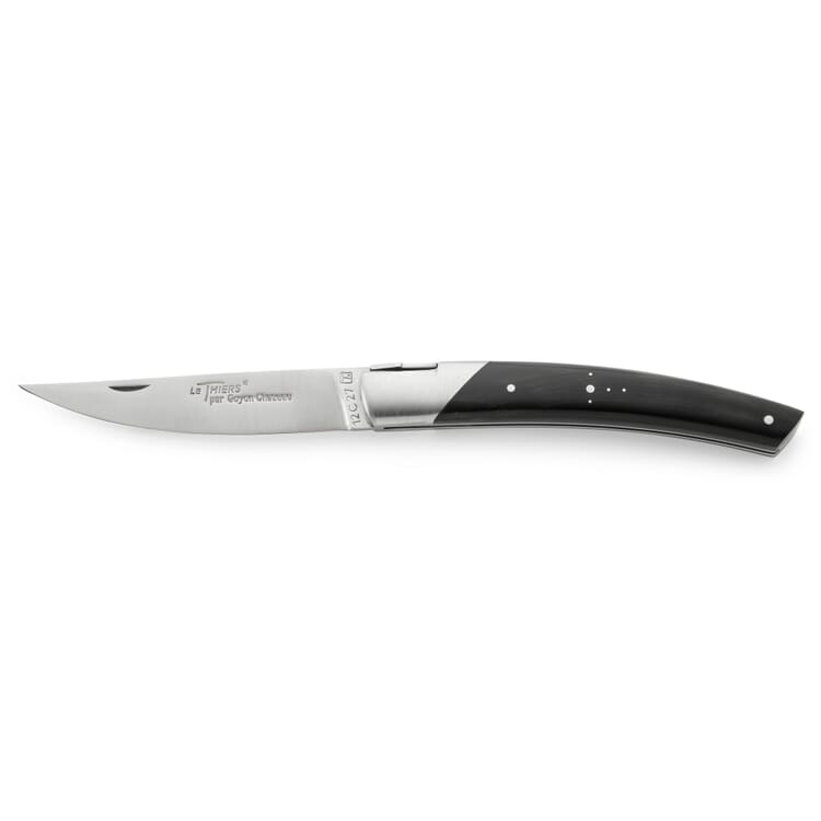Rejse steakkniv oksehorn