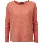 Pull-over en maille pour femme Mélange rouge