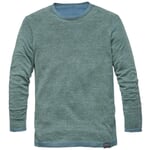 Pulls pour hommes plaqués Mélange vert