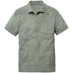 Men polo shirt terry Green