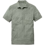 Polo uomo in spugna Verde