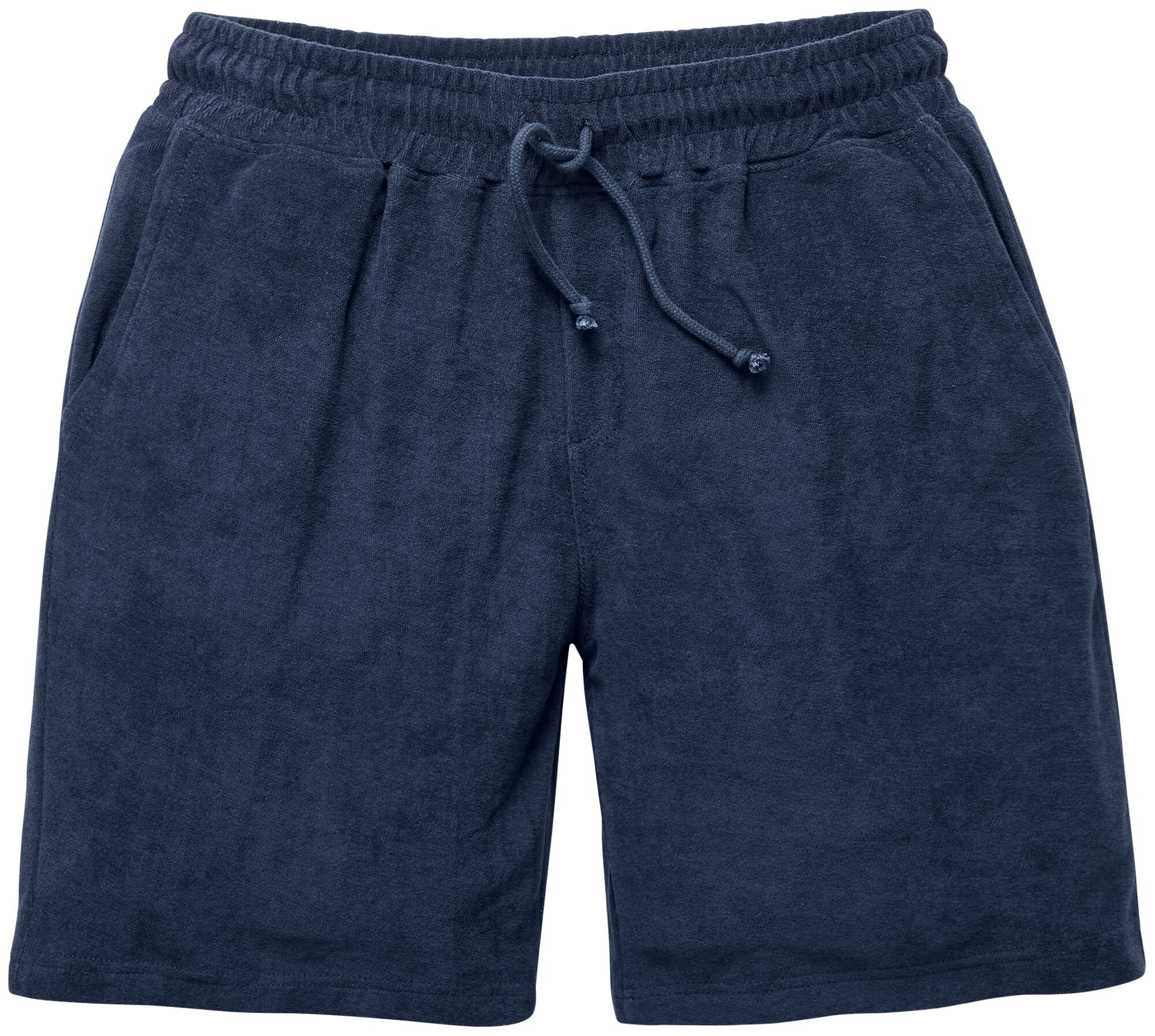 Short éponge pour homme bleu Navy