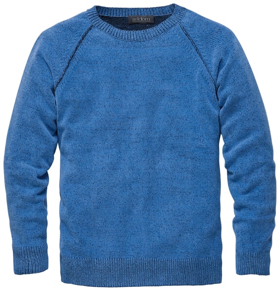 Heren Trui Raglan Blauw