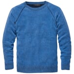 Men sweater raglan Blue