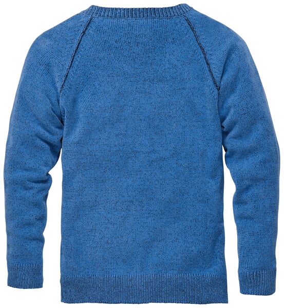 Heren Trui Raglan Blauw