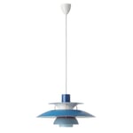 Louis Poulsen Hanglamp PH 5 polychroom blauw