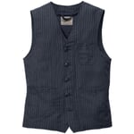 Herren-Roamer-Vest 1937 gestreift Blau