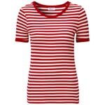 Sous-maillot femme milleraies Rouge et blanc