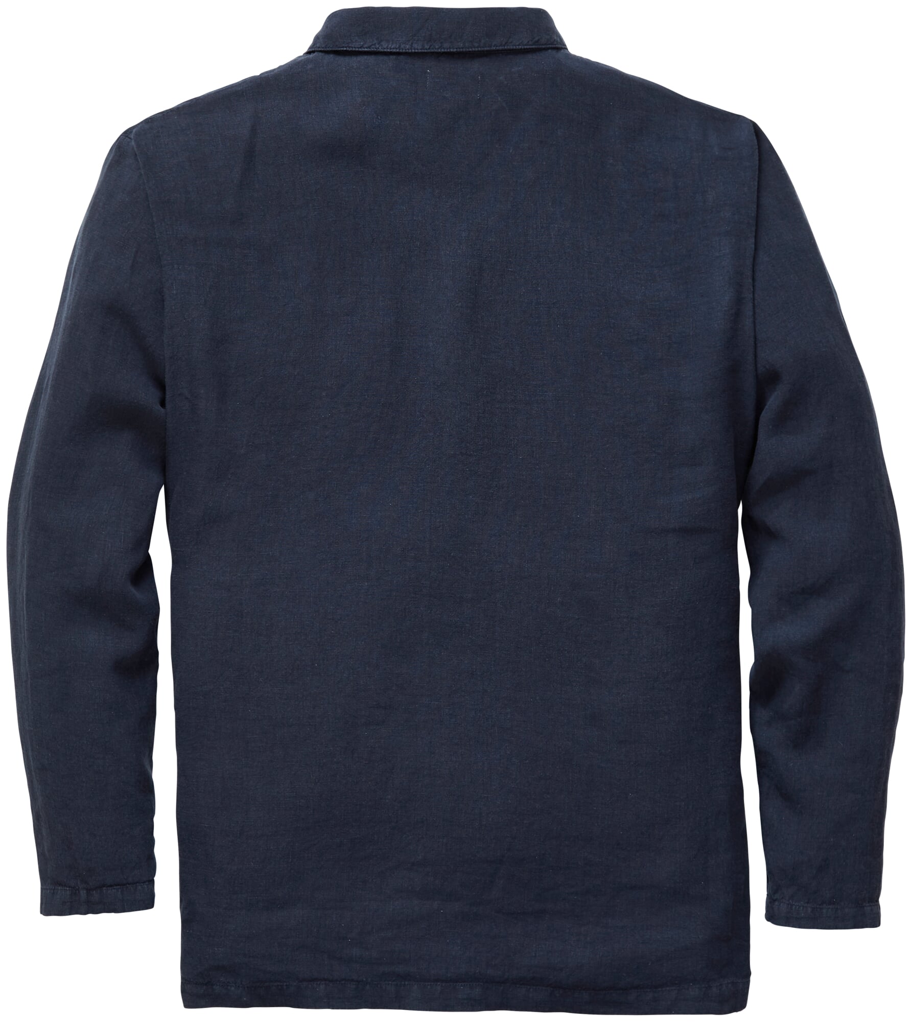 Men's linen slip shirt, Dark blue | Manufactum