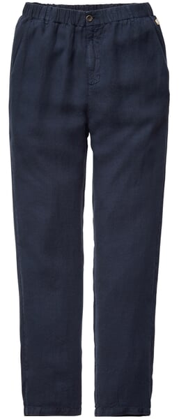 Herren-Leinenhose Dunkelblau