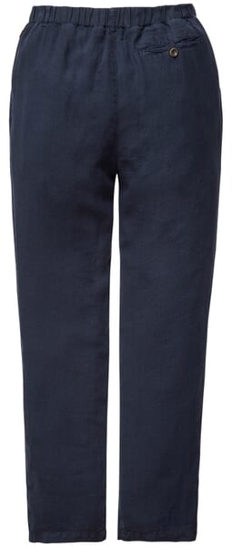 Herren-Leinenhose Dunkelblau