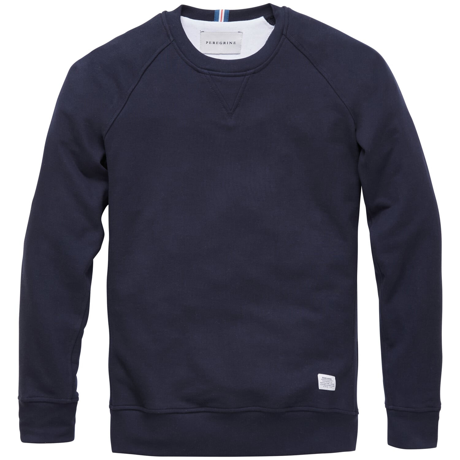 Men sweatshirt raglan, | Dark Manufactum blue