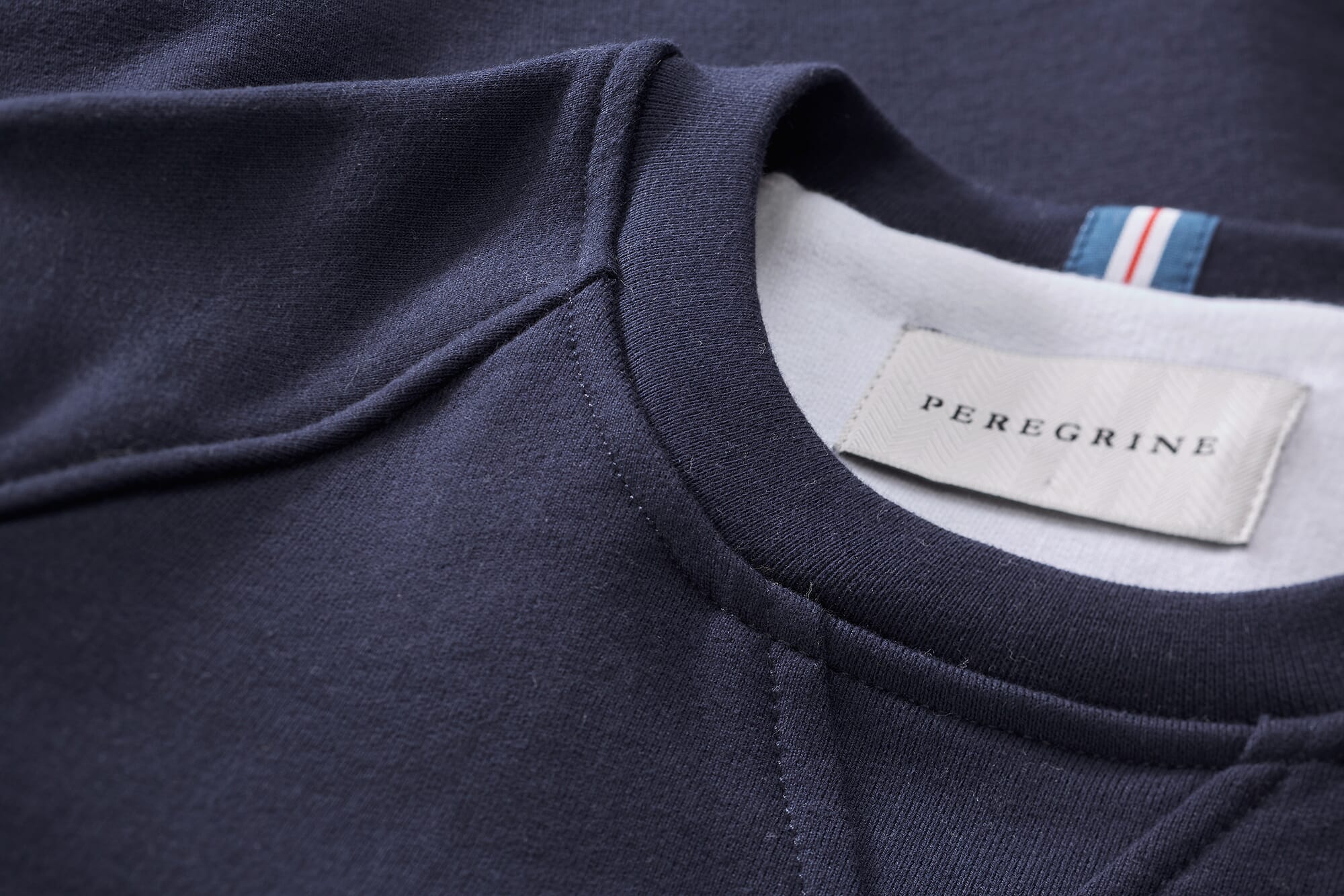 Men sweatshirt raglan, Manufactum Dark | blue