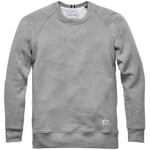 Herren-Sweatshirt Raglan Mittelgrau