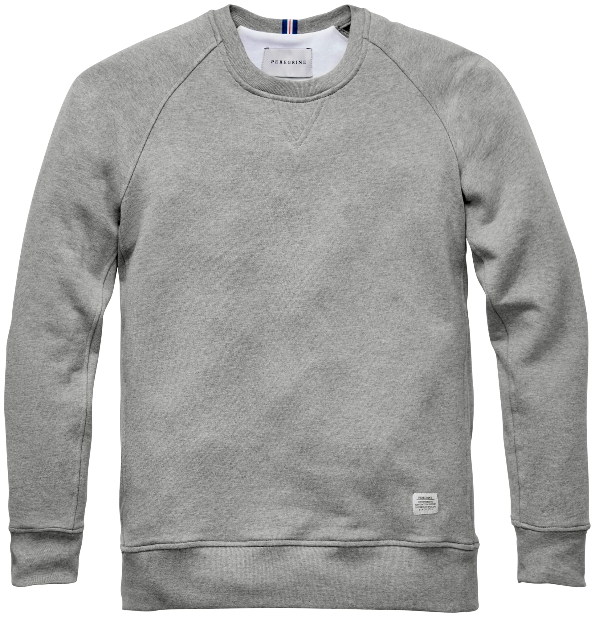 Men sweatshirt raglan, Medium gray | Manufactum | Sweatshirts