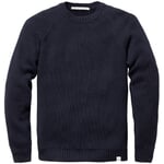Mens Knit Sweater Dark blue