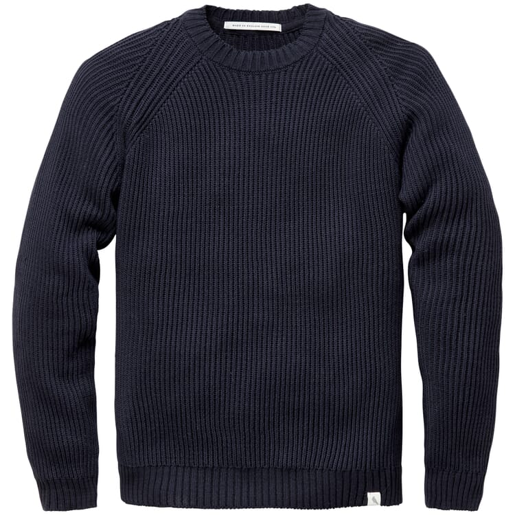 Mens Knit Sweater, Dark blue