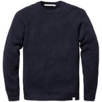 Pull en maille pour homme Bleu foncé