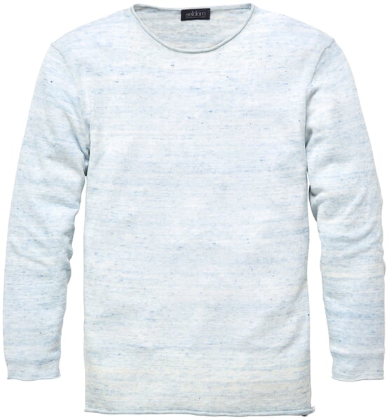 Herren-Strickpulli Bleumelange