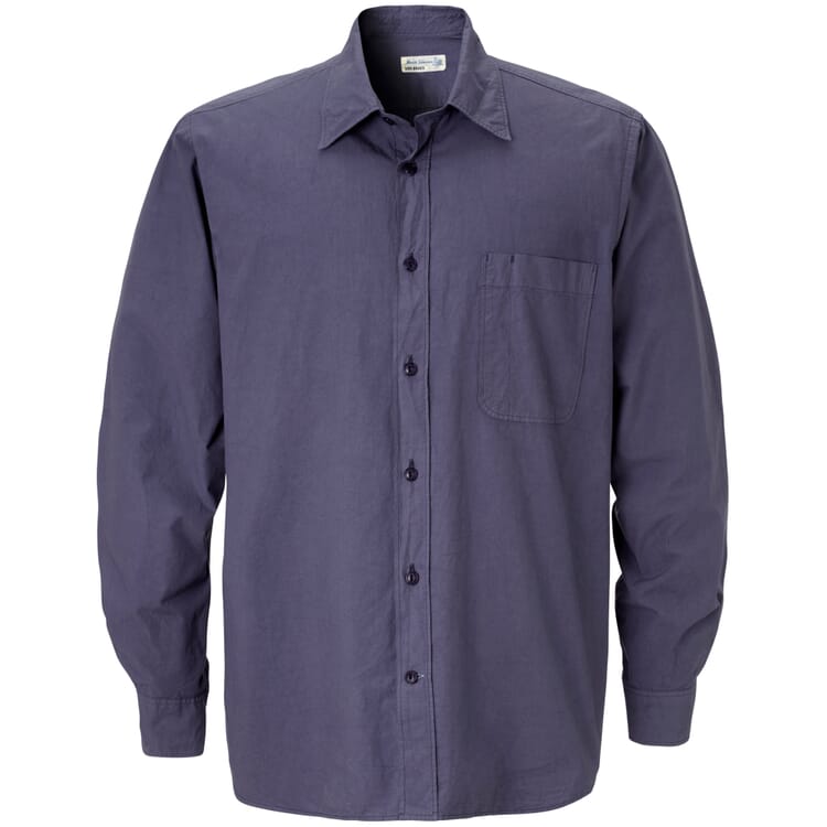 Chemise unisexe Relaxed Fit, Bleu-violet