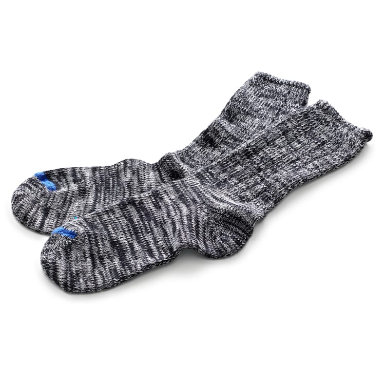 Calzini unisex", Nero-Naturale-Melange