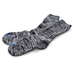 unisex-sokken" Zwart-Naturel-Melange