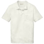 Men polo shirt Natural white