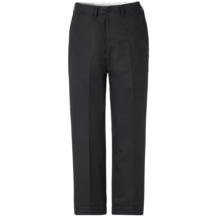 Unisex-chino-bukser, Sort