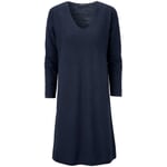 Abito da donna in maglia di lino Blu scuro