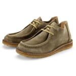 Zapato de ante para hombre Gris verdoso