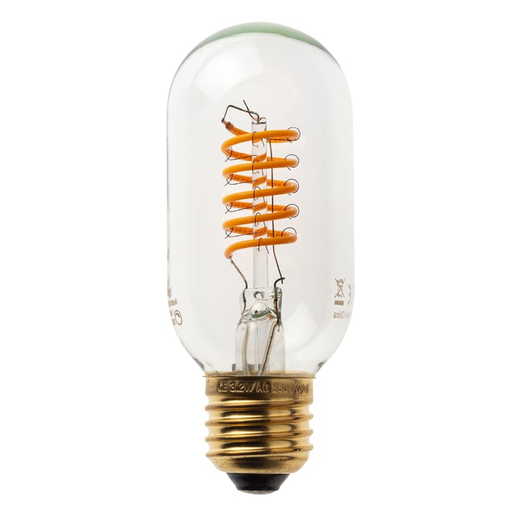 LED-trådlampe Spiraltråd, Rør