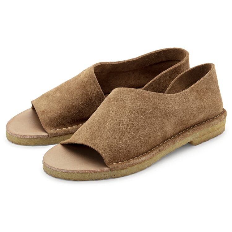 Ladies sandal, Brown