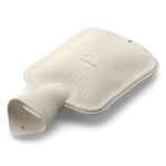 Hot Water Bottle Rubber White Small