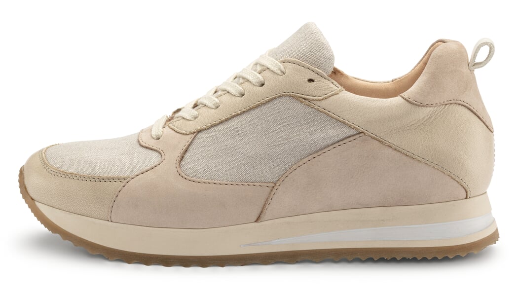 Damen-Sneaker Beige-Sand