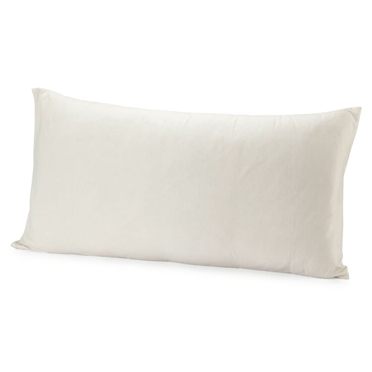 Pillow virgin wool fleece, 40 × 80 cm
