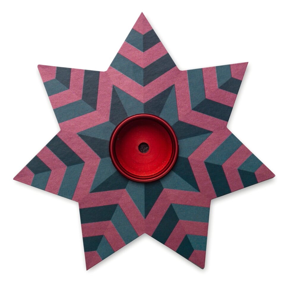 Drip catcher Drip to candlestick Bell, Green Manufactum