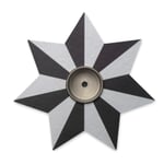 Recogegotas Gotero para portavelas Bell plata