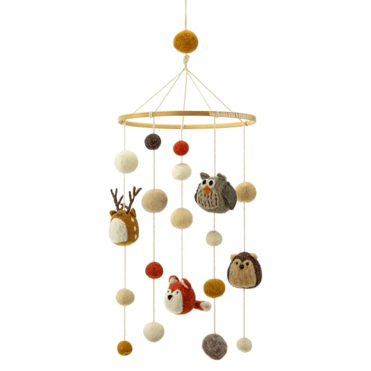 Felt Mobile, Forest Animals
