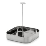Plateau suspendu italien Acier inoxydable 15 x15 cm