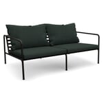 Loungesofa Avon Schwarz / Grün