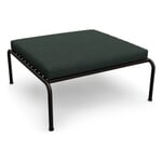 Loungehocker Avon Schwarz / Grün