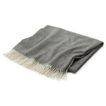 Cashmere blanket herringbone Anthracite