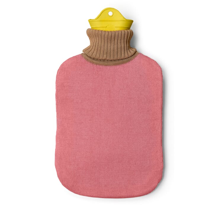 Hot water bottle suite, Pink