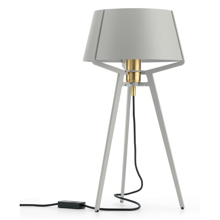 Tonone table lamp Bella, Light gray