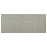 Tapis en laine chiné Gris clair 90 × 200 cm