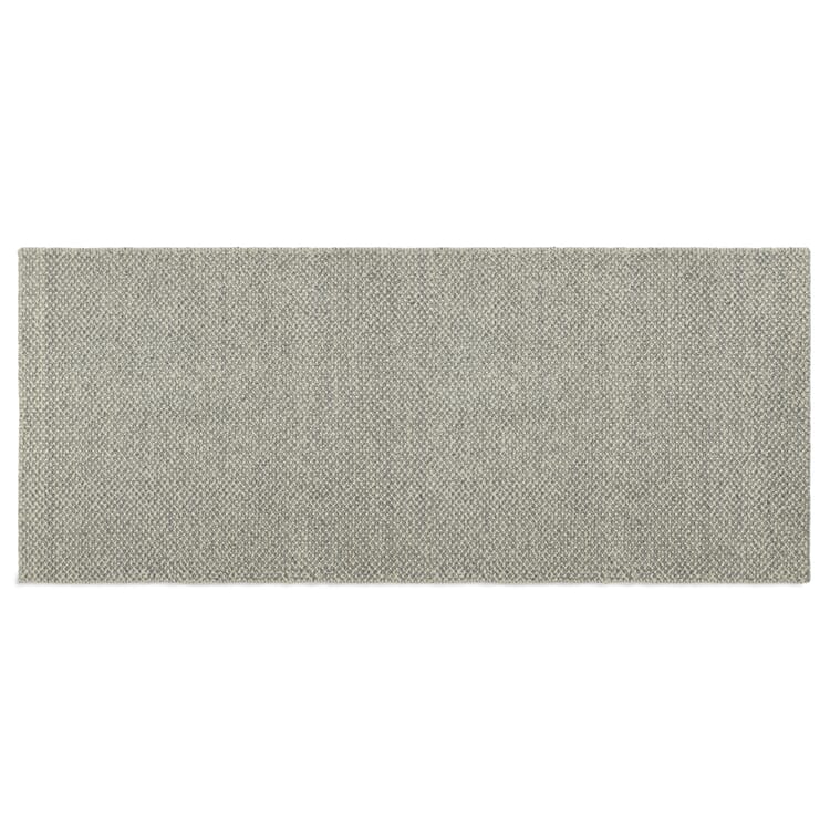 Wool carpet mottled, Light gray