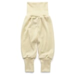 Pantalon pour bébé en laine mérinos et soie Nature