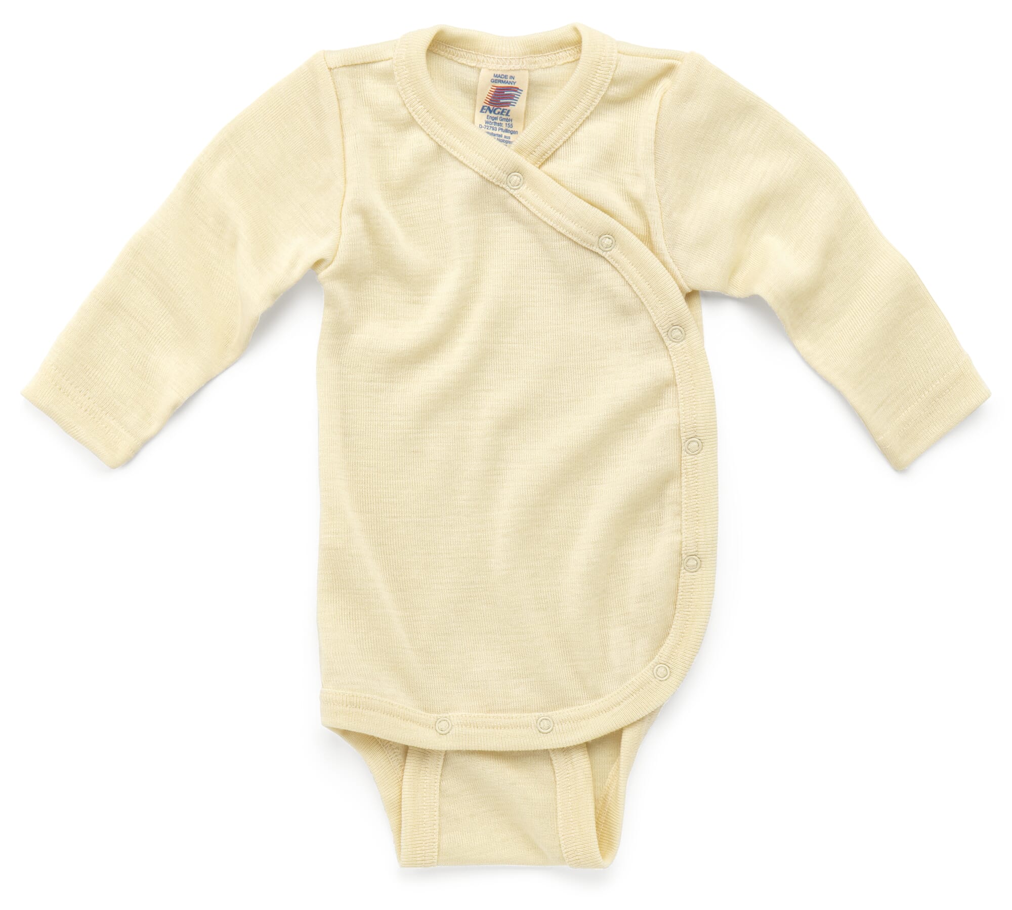 web Tomhed Helligdom Baby wrap body merino wool silk, Natural | Manufactum